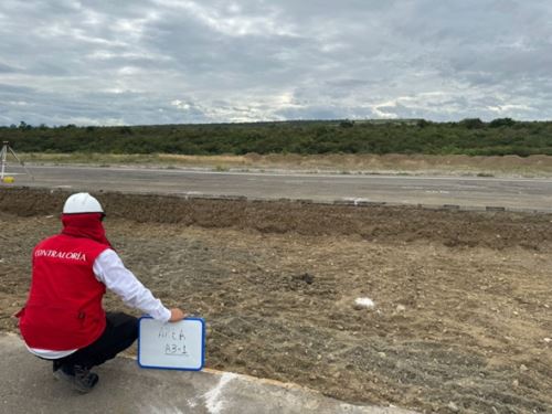 CGR advierte afectación en obras de mantenimiento del aeropuerto de Jaén. Foto: ANDINA/Difusión