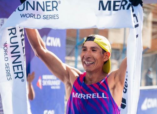 José Manuel Quispe sigue cosechando triunfo en la carrera de montaña