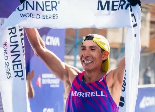 José Manuel Quispe sigue cosechando triunfo en la carrera de montaña