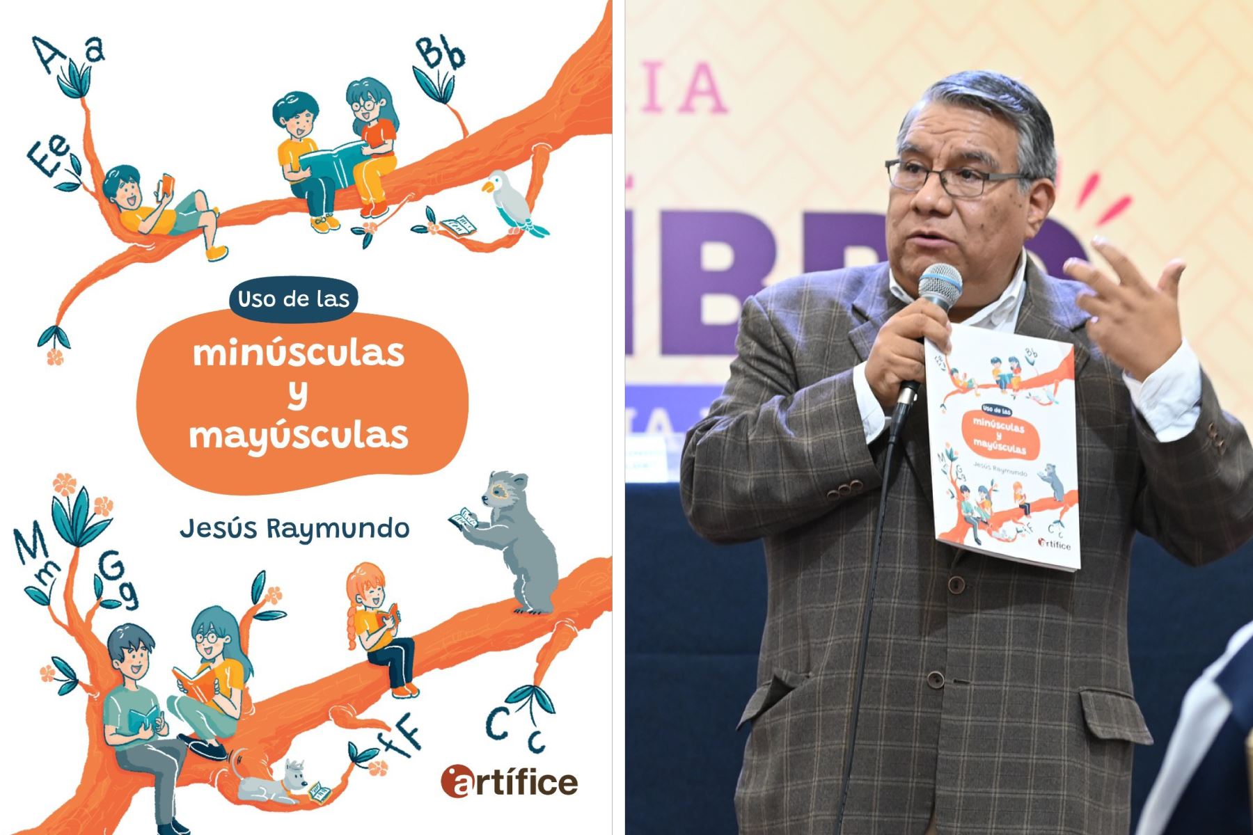 Periodista, docente y editor Jesús Raymundo presentará su nueva publicación en la Feria Internacional del Libro de Lima. Foto: Difusión.