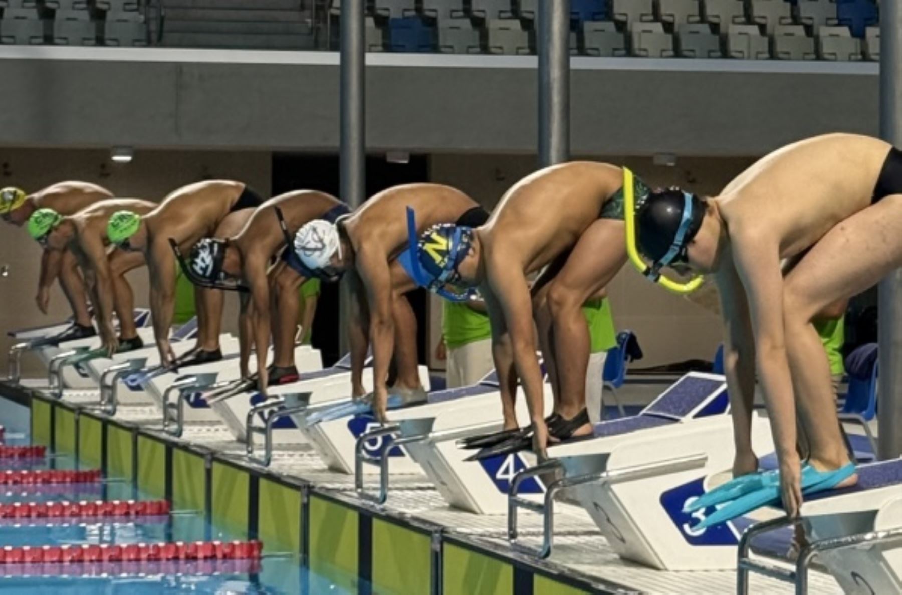 El I Campeonato Nacional de Natación con Aletas se disputó en el Centro Acuático de la Videna-IPD