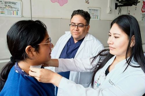 El INSN de Breña ha operado ha realizado hasta el momento 50 cirugías de cáncer de tiroides, de los cuales 35 no necesitaron tratamiento post operación. Foto: ANDINA/Difusión