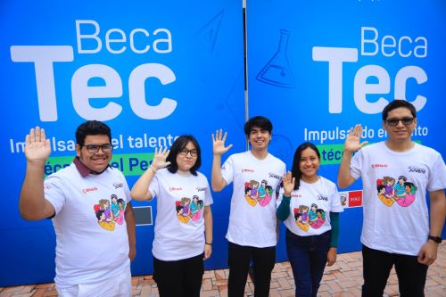 Beca Tec es el primer concurso de becas integrales para carreras técnicas lanzado por Pronabec para que jóvenes entre 17 y 39 años puedan estudiar una carrera técnica. Foto: ANDINA/Difusión