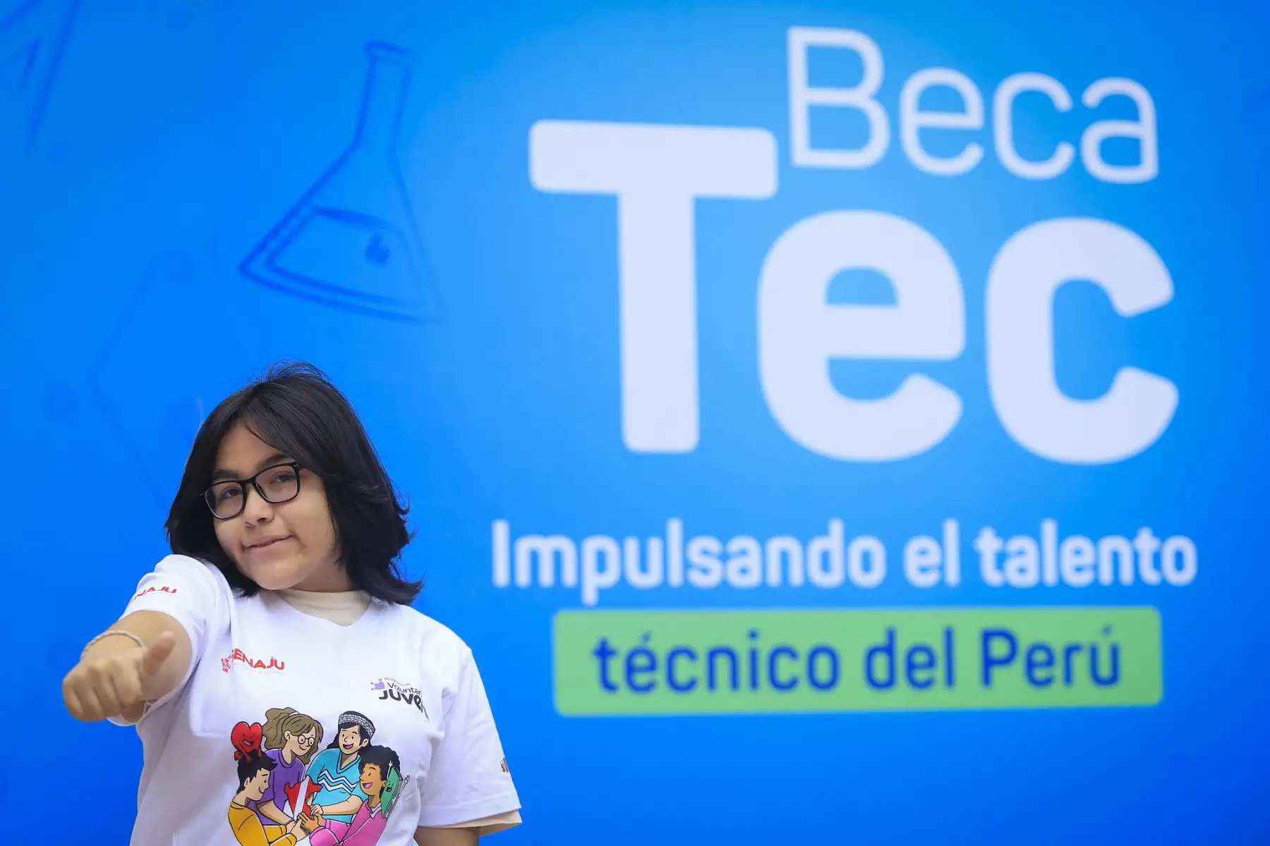 Menos de una semana para que aún puedas inscribirte y postular por una Beca Tec. Foto: ANDINA/Prensa Presidencia