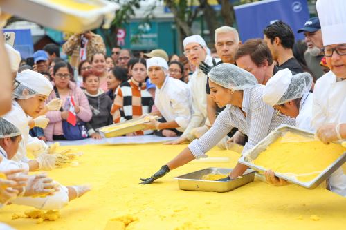 Magdalena del Mar celebró su aniversario con la Causa Más Grande del Mundo. Foto: ANDINA/Difusión