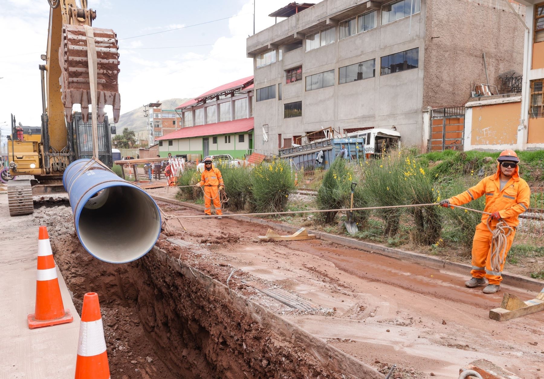 Las obras de agua potable y alcantarillado se ejecutaron con una inversión superior a los S/ 825 millones, destacó el Ministerio de Vivienda. ANDINA/Difusión