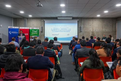 Funcionarios de 21 regiones fortalecen gestión del fondo Procompite. Foto: ANDINA/Difusión