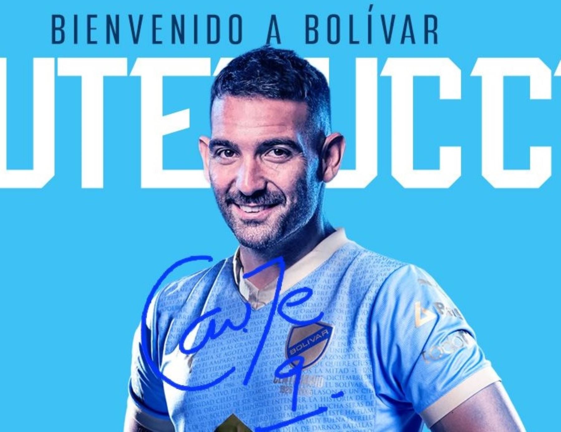 Martín Cauteruccio es el nuevo jugador del Bolívar
