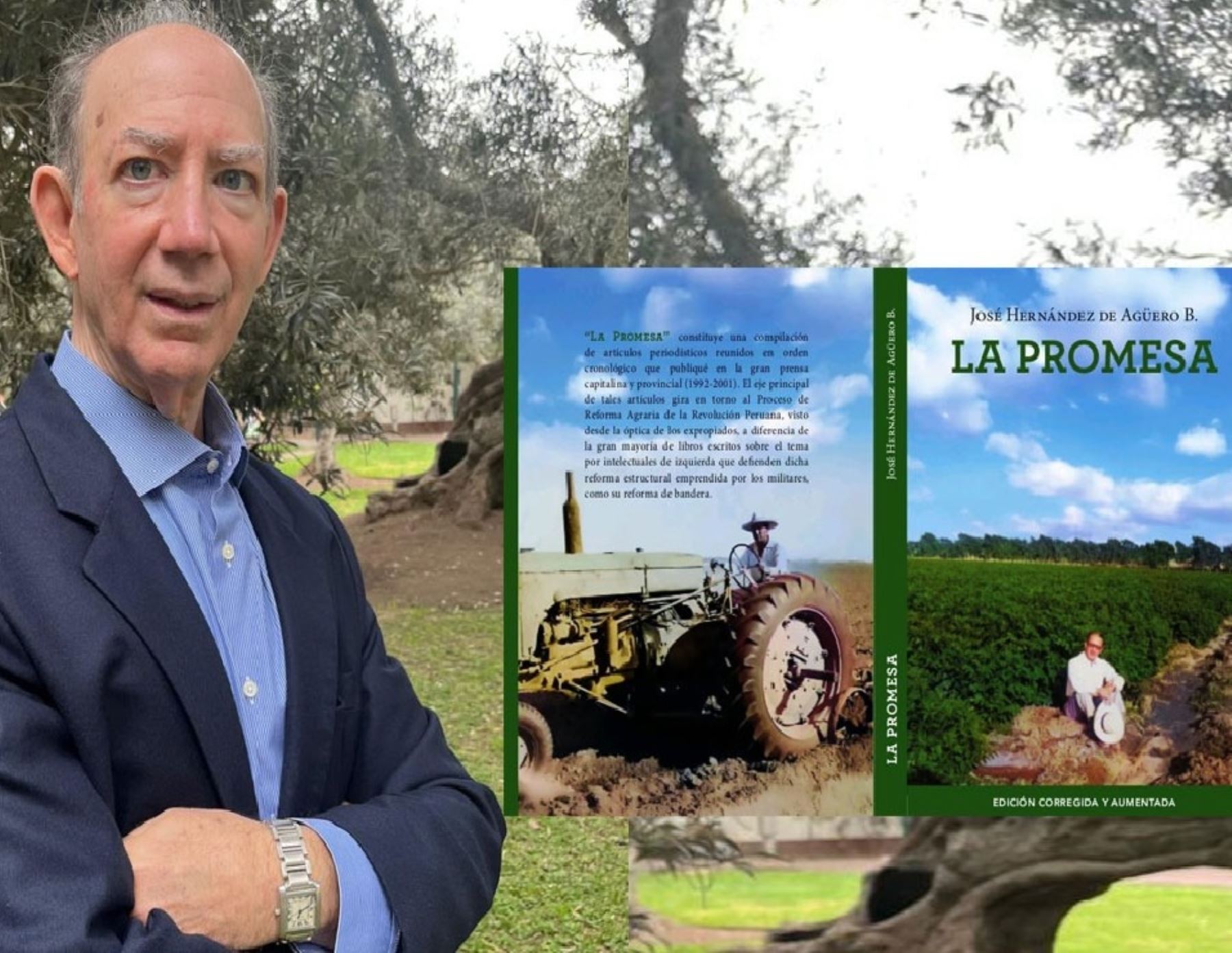 Presentan segunda edición del libro "La Promesa" de José Hernández de Agüero.