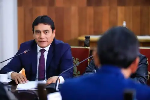 Juan Luis Chombo, gobernador regional de Pasco. Foto: ANDINA/Prensa Presidencia