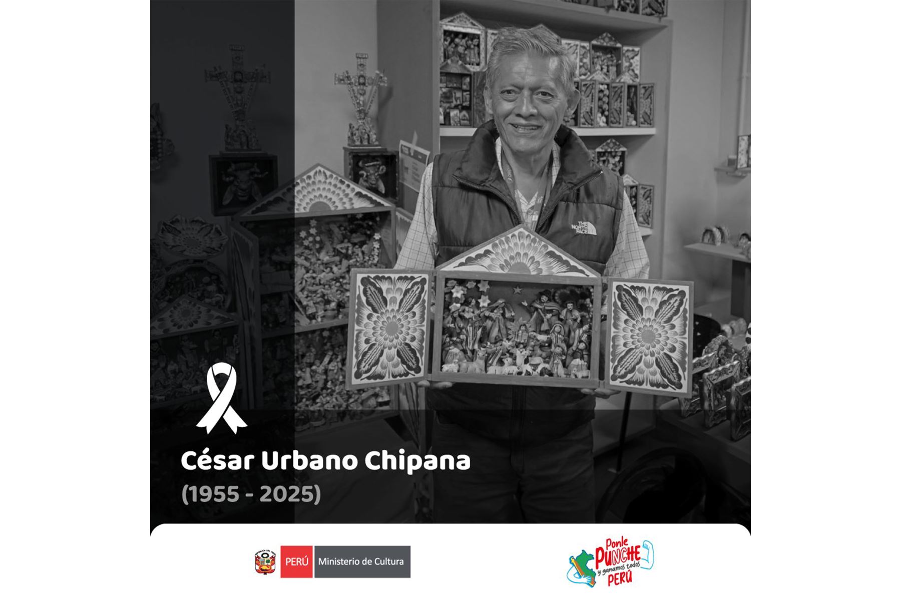 El arte del maestro ayacuchano César Urbano Chipana no solo preservó una tradición ancestral, sino que también la revitalizó. Foto: ANDINA/Mincul