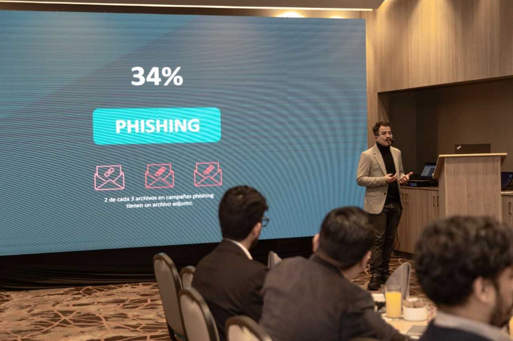 En el Perú, el 34% de los ataques informáticos detectados corresponden a campañas de phishing.