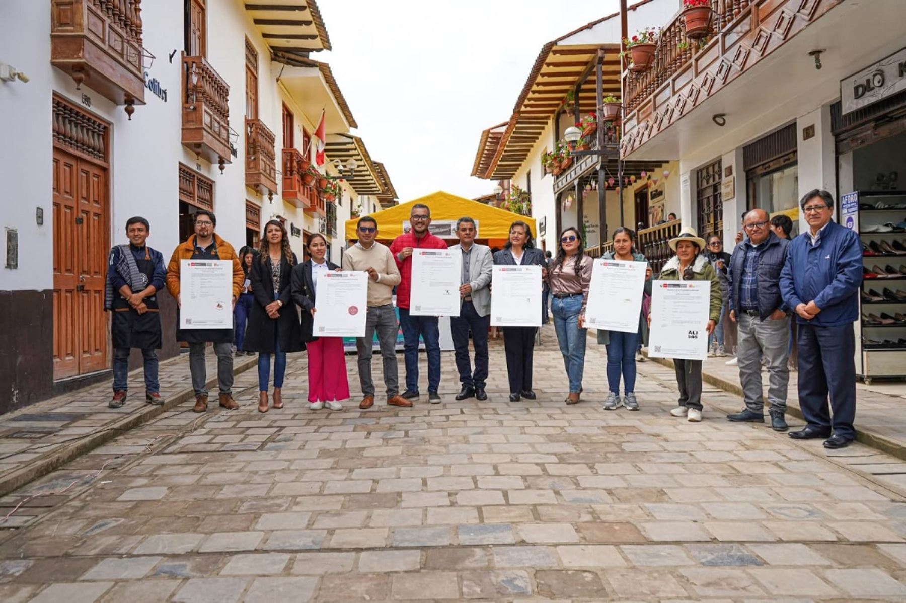 Indecopi entregó marcas colectivas en la región Amazonas. Foto: Cortesía.