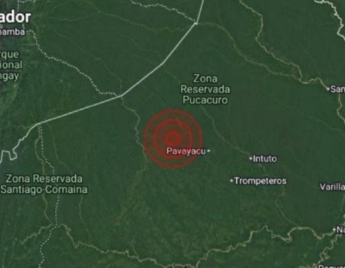 Temblor de magnitud 5.0 se registró en Loreto.