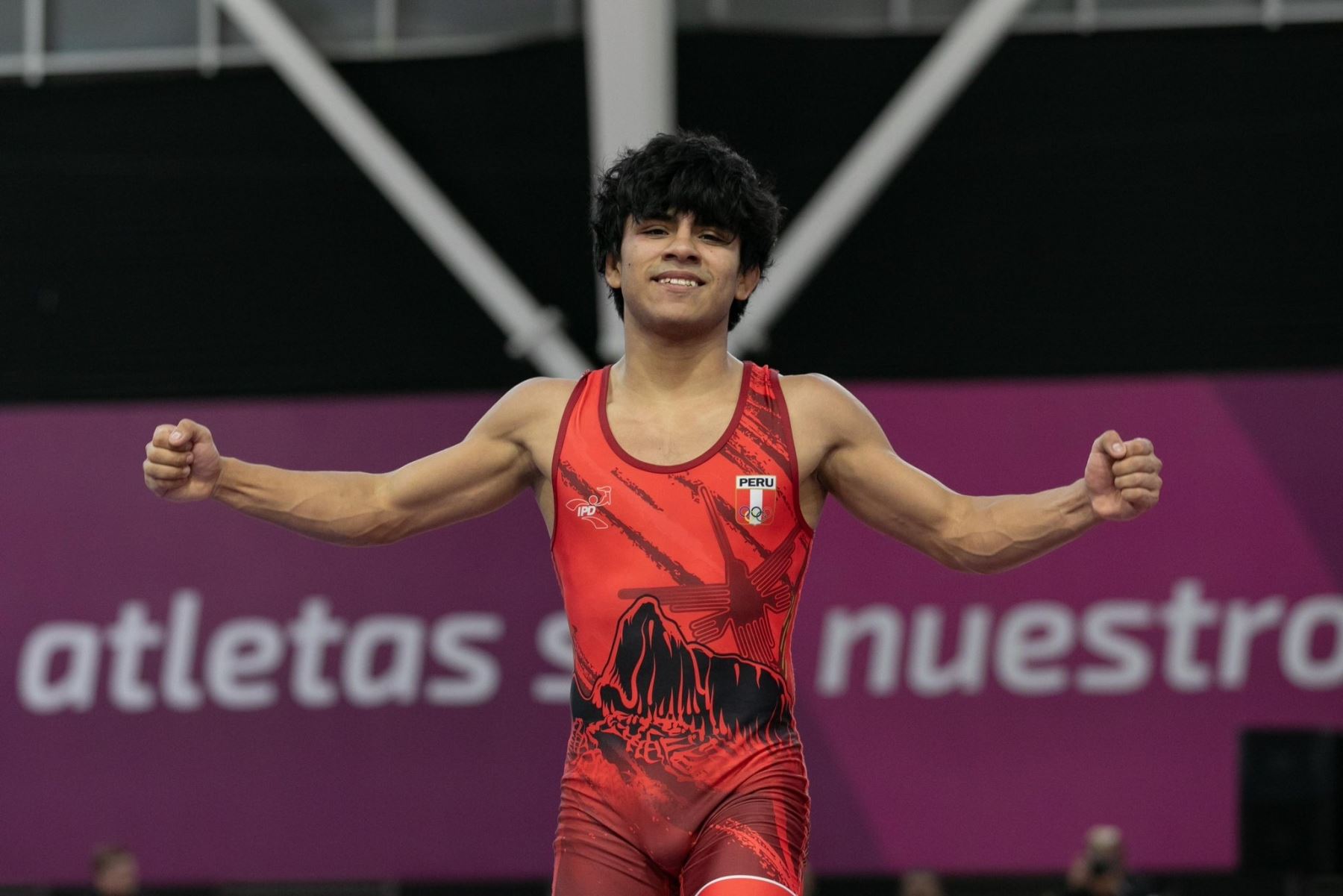 Abel Sánchez consiguió la medalla de oro en el Campeonato Panamericano de Lucha Libre U20