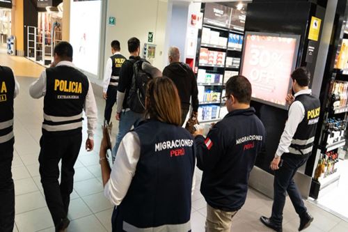 Se eleva a 1091 las inadmisiones realizadas por Migraciones desde inicio del 2025. Foto: ANDINA/Difusión