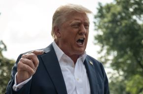 Presidente de Estaods Unidos, Donald Trump. Foto: AFP