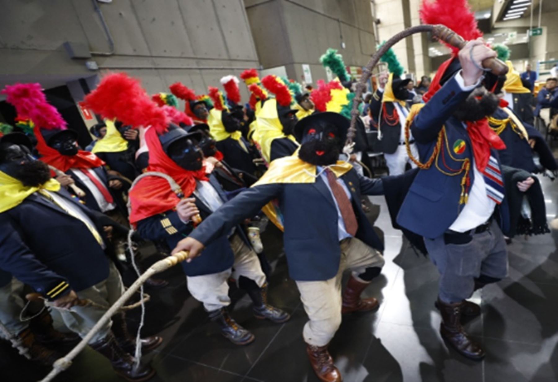 Danza de la Morenada, típica de Junín. Foto: ANDINA/Difusión