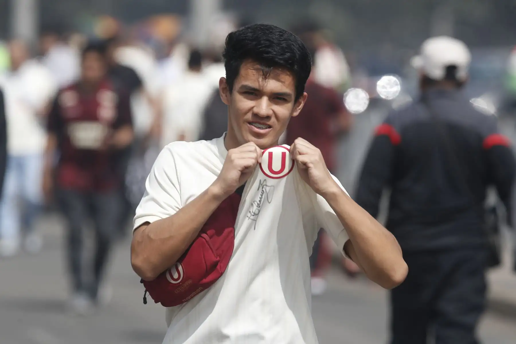 Imágenes previas al partido entre Universitario de Deportes y  Los Chankas que definirá al campeón del Torneo Apertura de la Liga1 2025 en el Estadio Monumental.
Foto: ANDINA/ Eddy Ramos