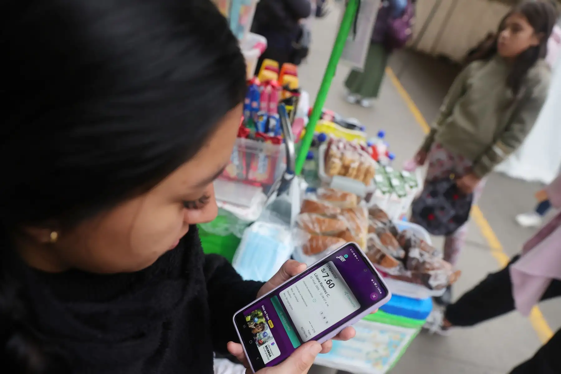 Las billeteras digitales permiten una mayor inclusión financiera. ANDINA/Melina Mejía