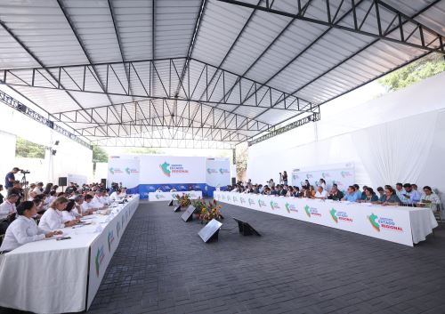 Todo se encuentra listo en la ciudad de Iquitos, en Loreto, para el inicio del VIII Consejo de Estado Regional y el Ministerio de Educación será uno de los protagonistas con el impulso de varios proyectos. ANDINA/Difusión
