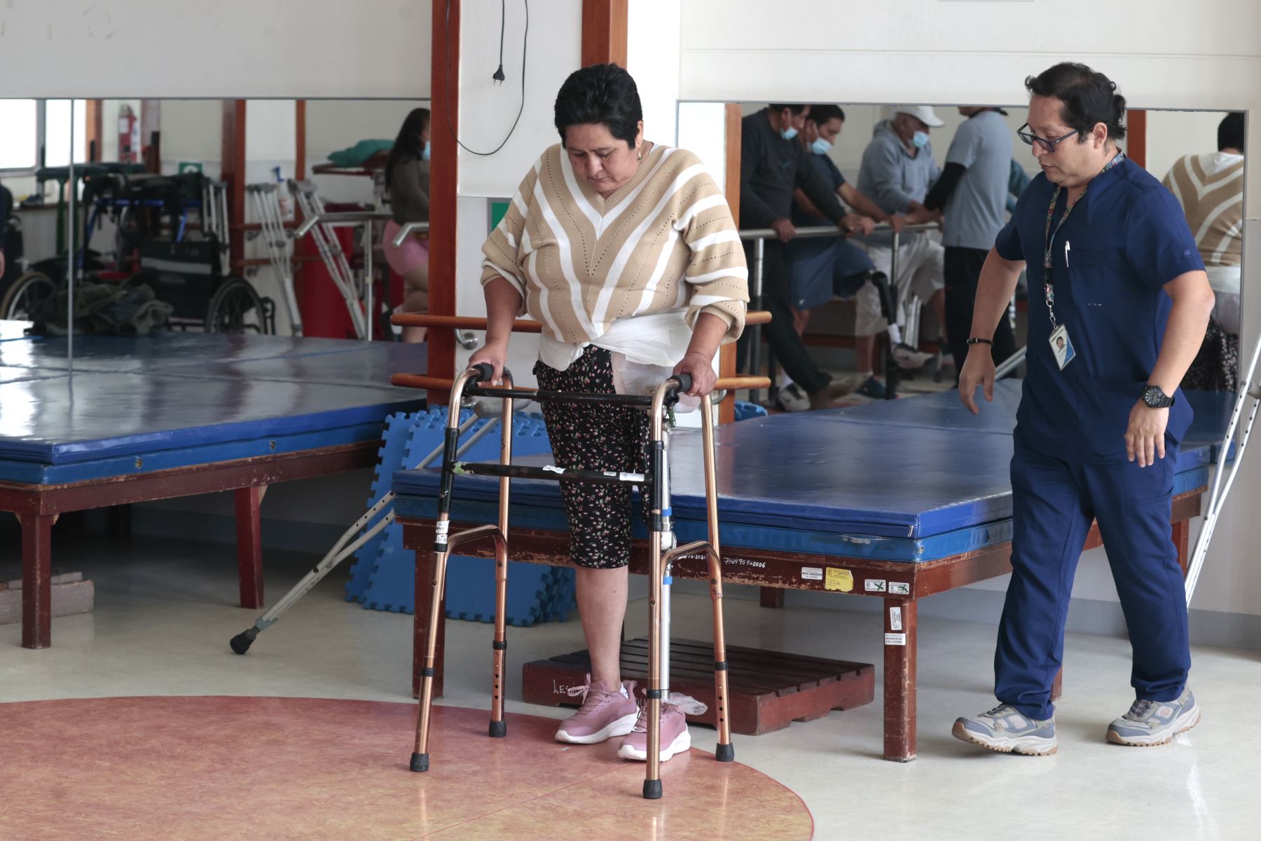 El Instituto Nacional de Rehabilitación es el único centro del Perú que produce prótesis. Foto: ANDINA/Vidal Tarqui