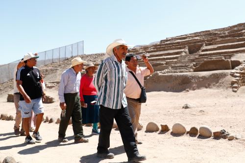 La Ciudadela de Caral es uno de los principales atractivos de Lima. ANDINA/Daniel Bracamonte