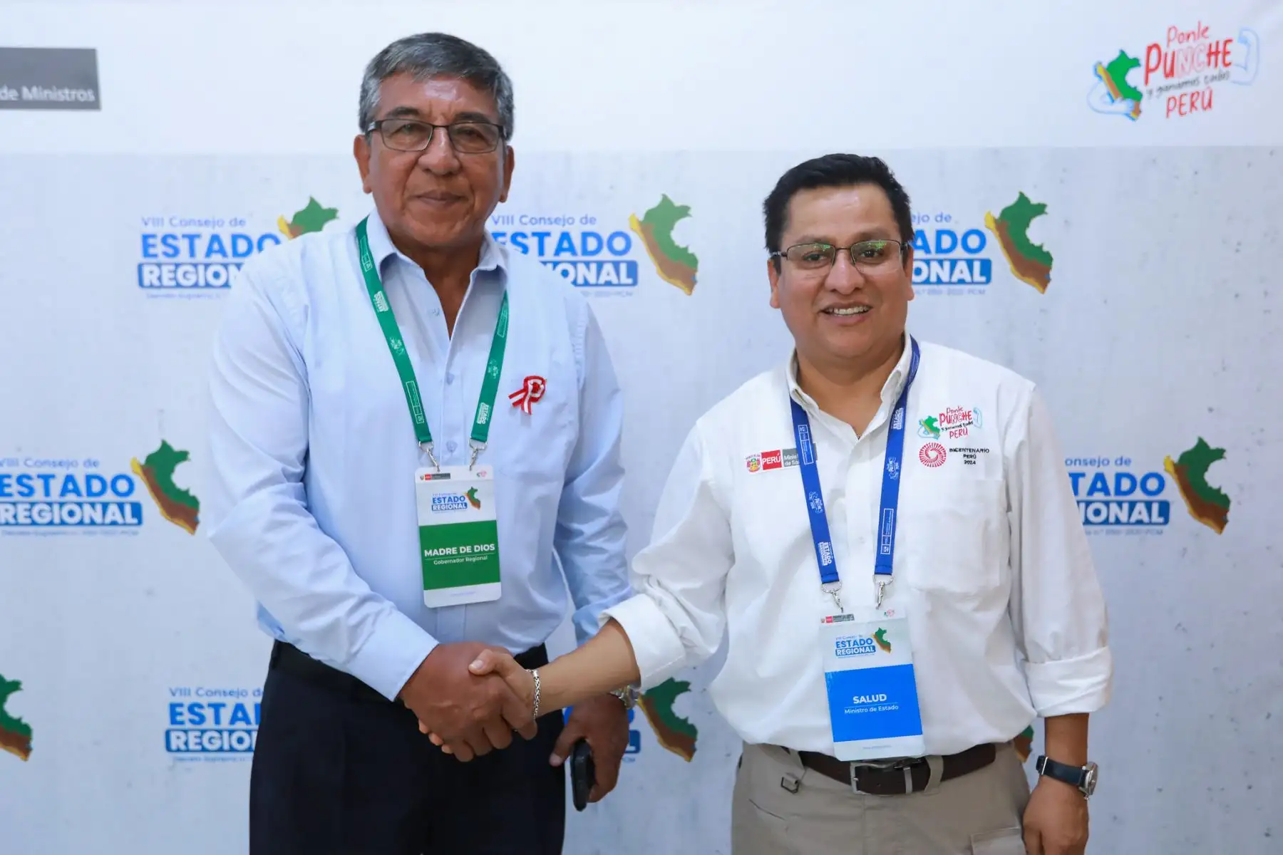 En la región Loreto se realizó el VIII Consejo de Estado Regional el lunes 14 de julio de 2025, con la participación de gobernadores regionales y del ministro de Salud, César Vásquez, cuya cartera dio viabilidad a diferentes proyectos de salud. Foto: Minsa