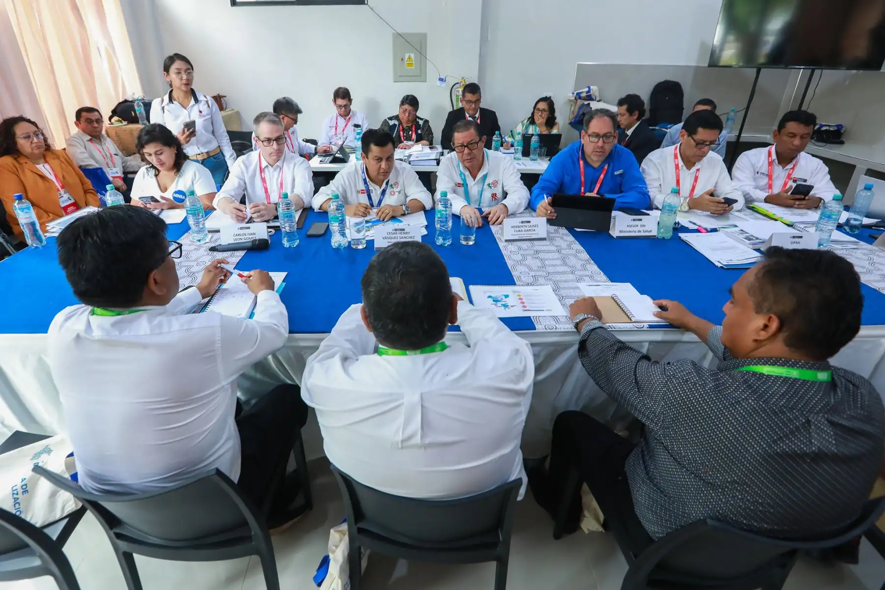 En la región Loreto se realizó el VIII Consejo de Estado Regional el lunes 14 de julio de 2025, con la participación de gobernadores regionales y del ministro de Salud, César Vásquez, cuya cartera dio viabilidad a diferentes proyectos de salud. Foto: Minsa