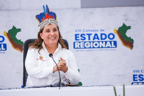 Presidenta Dina Boluarte lidera VIII Consejo Estado Regional en Iquitos