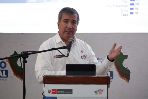 Ministro de Economía y Finanzas, Raúl Pérez Reyes. ANDINA/Difusión