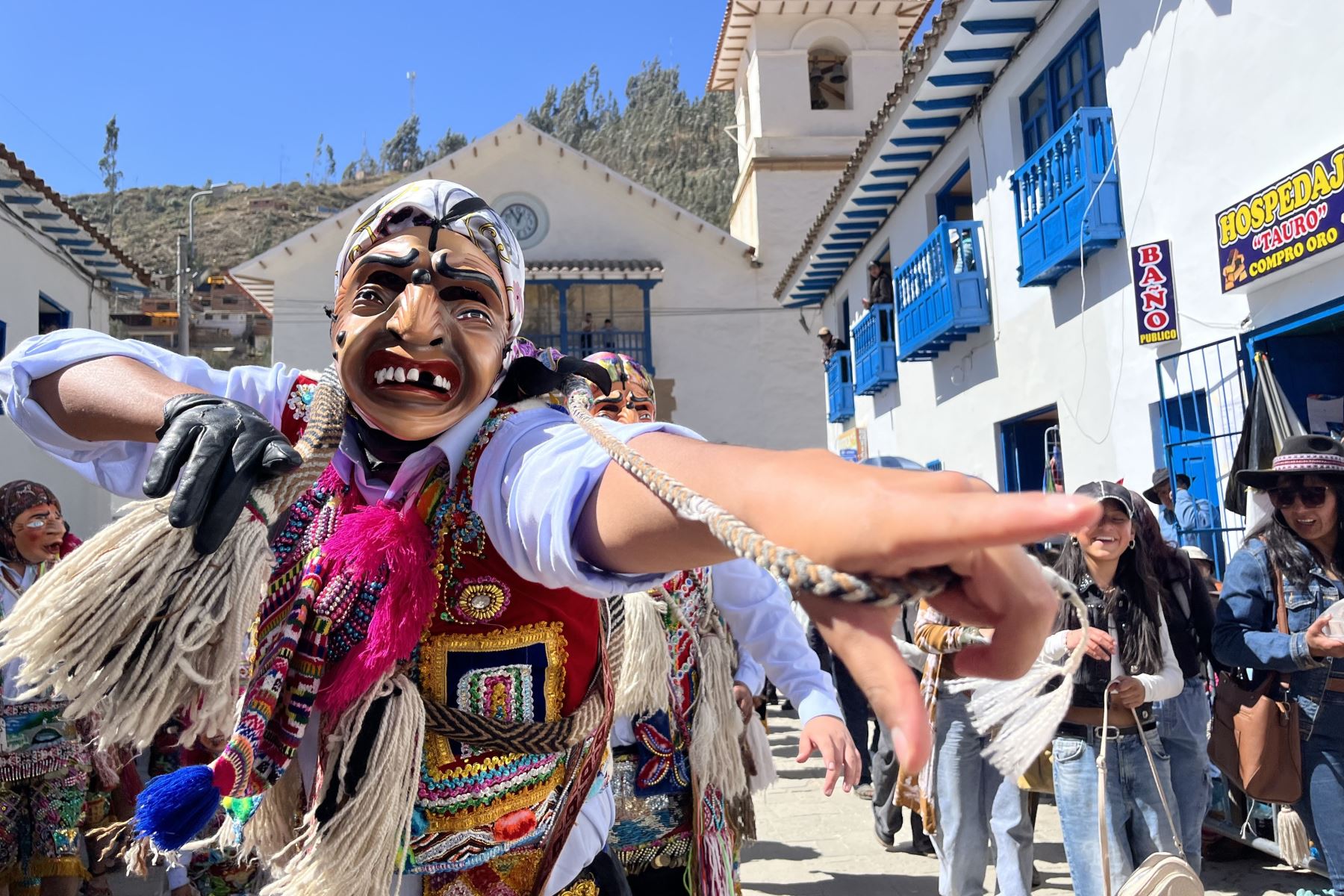 La Virgen del Carmen es la patrona de la provincia cusqueña de Paucartambo. Foto: Cortesía Percy Hurtado