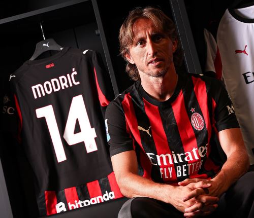Modric quiere replicar sus triunfos que obtuvo en el Real Madrid en su nuevo club, el Milan