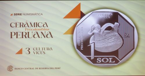 BCRP lanza moneda de S/ 1 en honor a la cultura Vicús