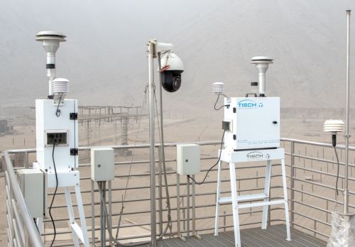 El OEFA instaló una nueva estación de monitoreo que forma parte de su red nacional de vigilancia ambiental. La estación se ubica en la zona industrial de Cajamarquilla. ANDINA/Difusión