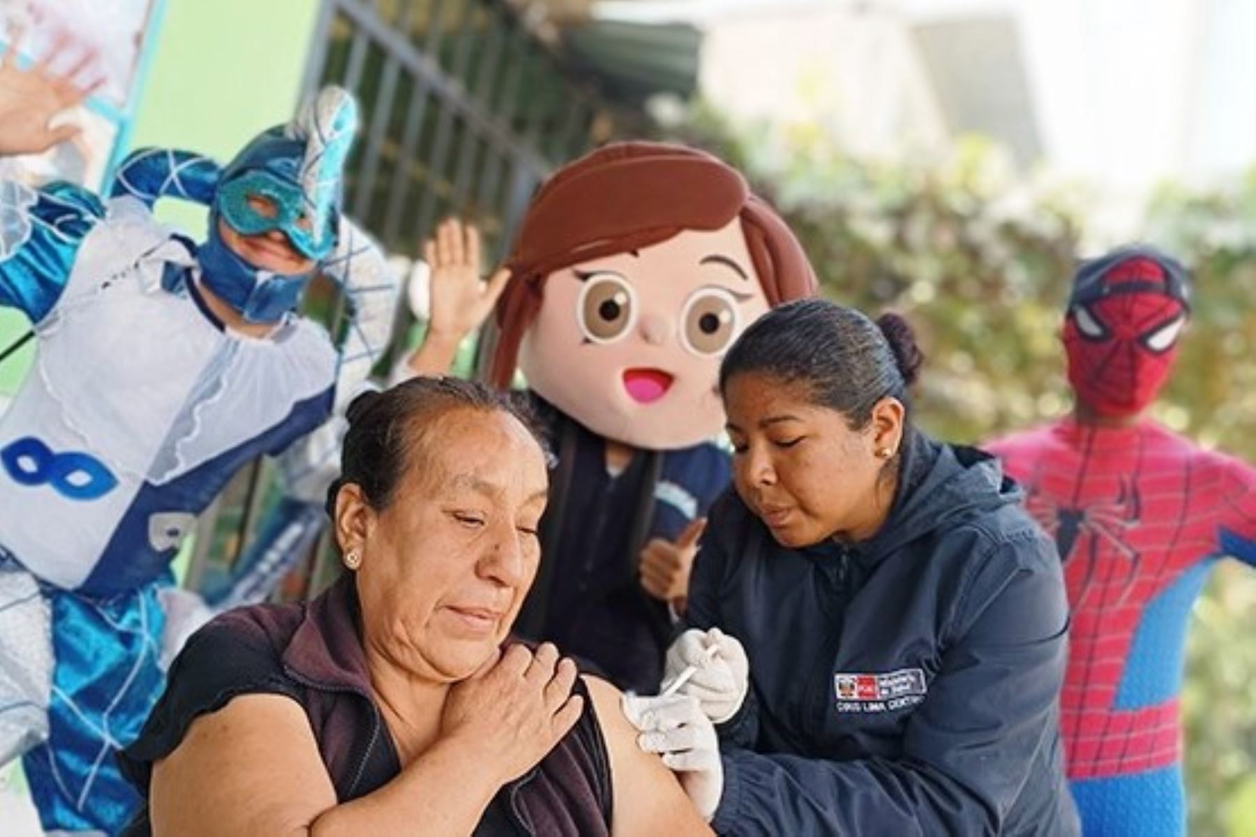 Cerca del 70% de adultos mayores de 60 años ya han sido vacunados contra la neumonía. Foto: ANDINA/Difusión.