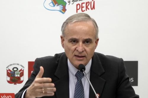 Ministro de Energía y Minas, Jorge Montero. ANDINA/Difusión