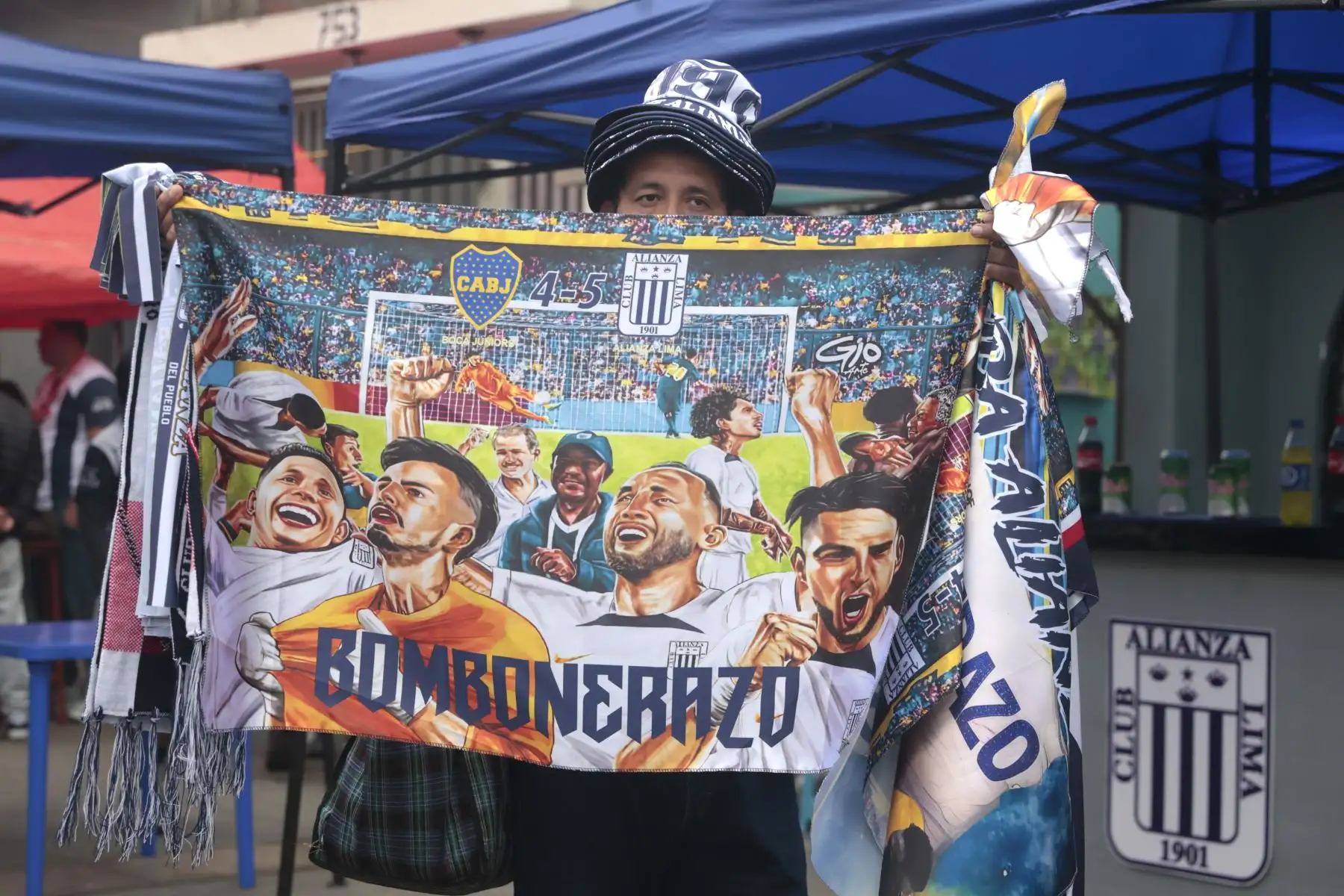 Imágenes previas al partido de Alianza Lima vs  Gremio de Brasil. Foto: ANDINA/Vidal Tarqui