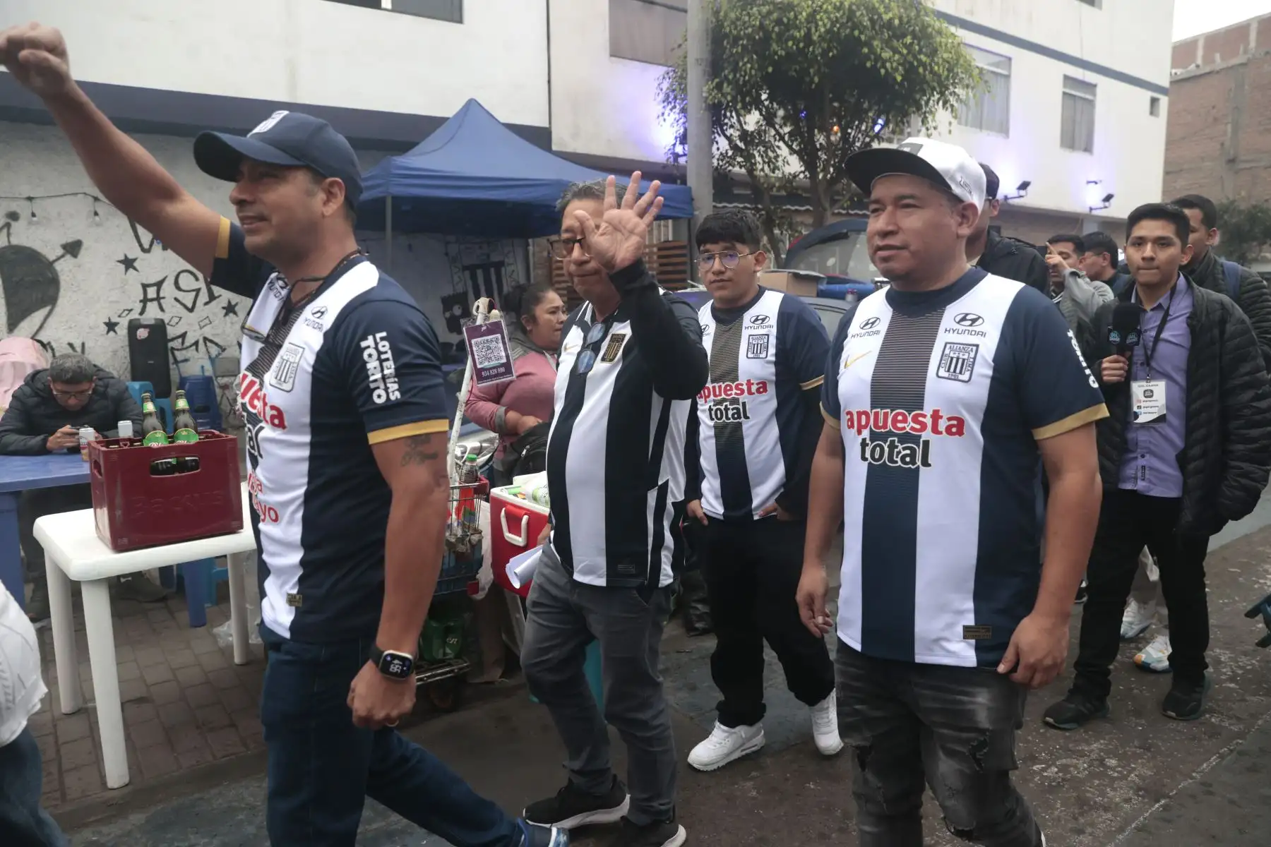 Imágenes previas al partido de Alianza Lima vs  Gremio de Brasil. Foto: ANDINA/Vidal Tarqui