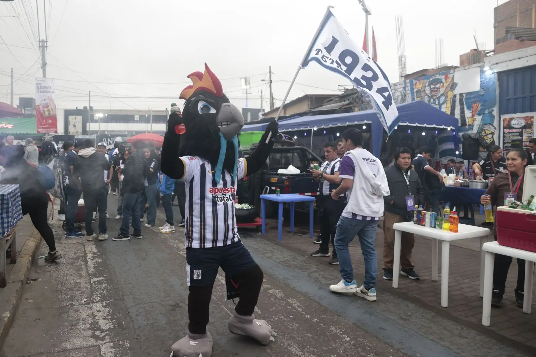 Imágenes previas al partido de Alianza Lima vs  Gremio de Brasil. Foto: ANDINA/Vidal Tarqui