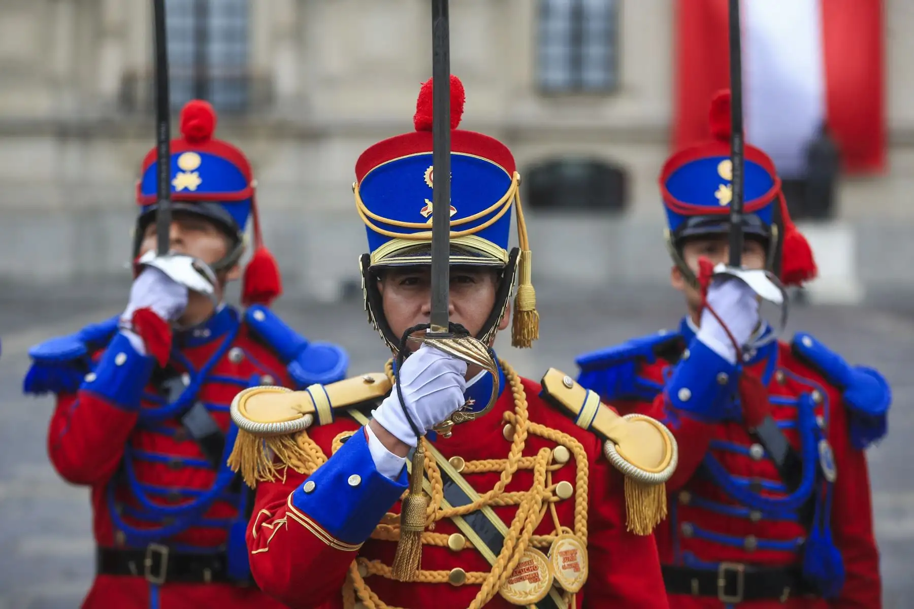 Despacho Presidencial rinde homenaje a la Virgen del Cármen. Foto: ANDINA/Prensa Presidencia