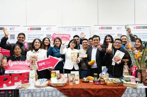El Mincetur presentó a 10 beneficiarios de la Ruta Productiva Exportadora en el Salón del Cacao y Chocolate 2025, ellos ofrecerán sus mejores productos al público en el Centro de Convenciones de Lima del 17 al 20 de julio., ANDINA/Difusión