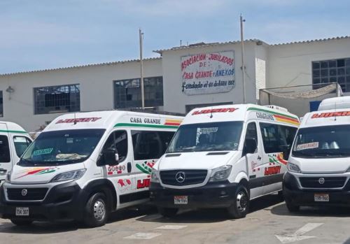 Una unidad de la empresa de transportes IJUSHY, que cubre la ruta Casa Grande - Trujillo, fue atacada por presuntos sicarios que dejo tres heridos. ANDINA/Difusión