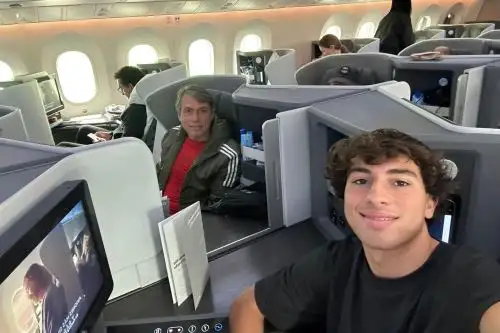 Bassco Soyer viajando rumbo a Portugal para ser integrar las filas del Gil Vicente