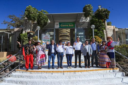 Ceremonia de transferencia del inmueble “CERRO JULI” al Gobierno Regional de Arequipa