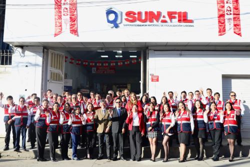 Nuevo local de la Sunafil fue inaugurado en Huancayo. Foto: ANDINA/Difusión