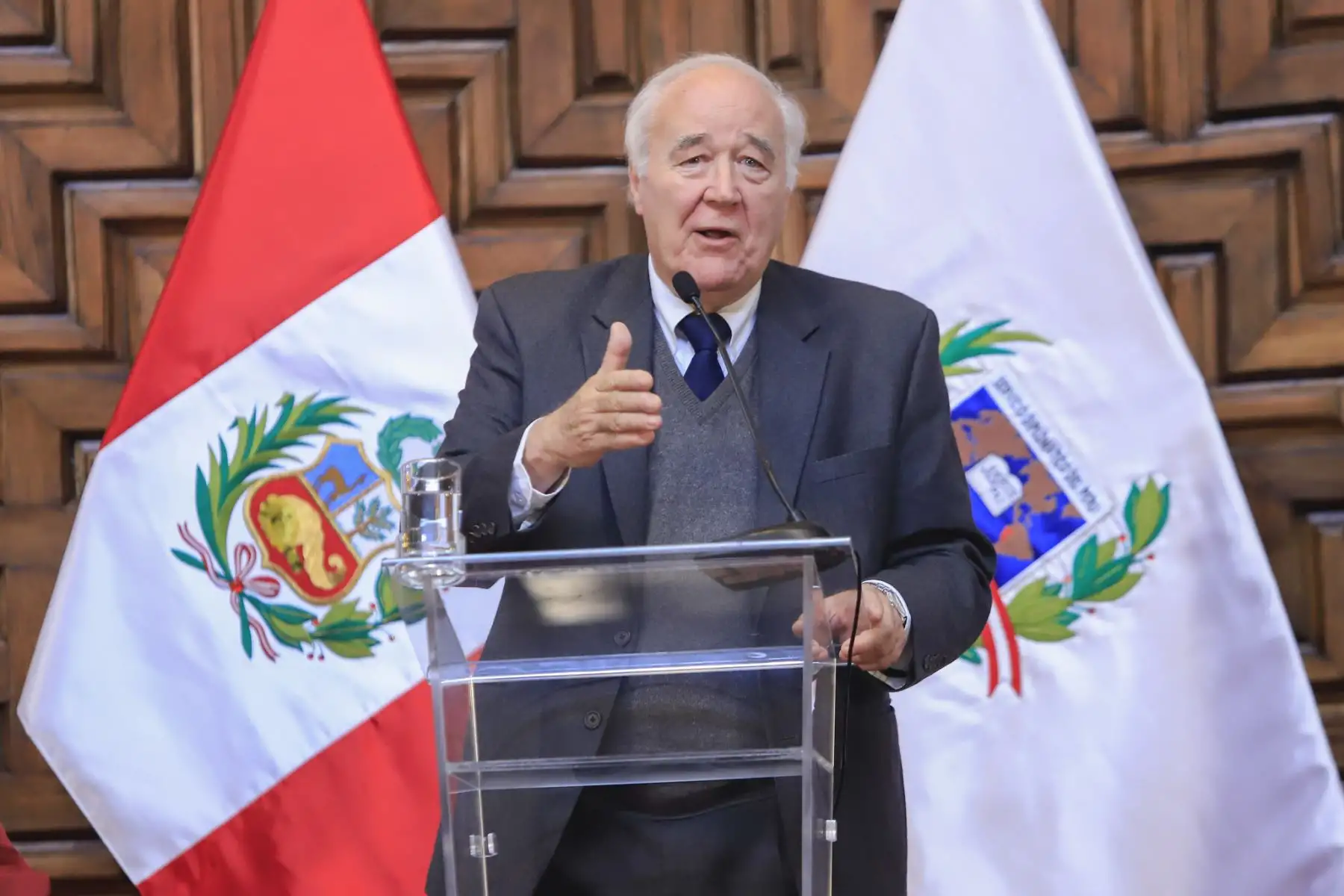 Ceremonia de Homenaje in memoriam al Embajador José Antonio García Belaúnde. Foto: ANDINA/Prensa Presidencia