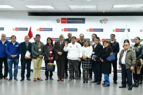 Durante la cita, el titular del Mininter señaló que se ha fortalecido el trabajo de inteligencia y existe una mejor capacidad de respuesta de la PNP. Foto: Difusión