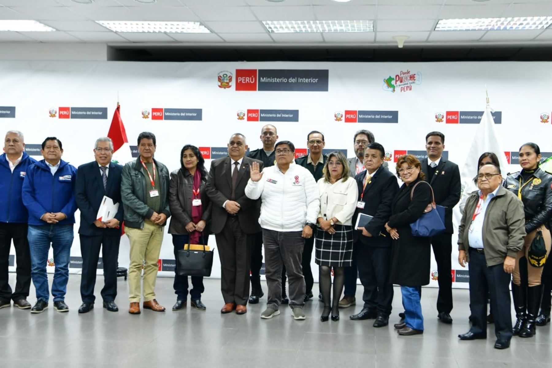 Durante la cita, el titular del Mininter señaló que se ha fortalecido el trabajo de inteligencia y existe una mejor capacidad de respuesta de la PNP. Foto: Difusión