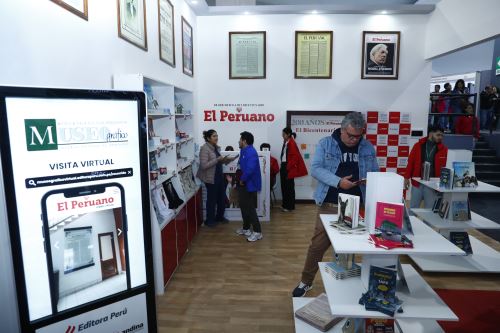 El Diario El Peruano y la Agencia Andina se hacen presentes en la FIL Lima 2025